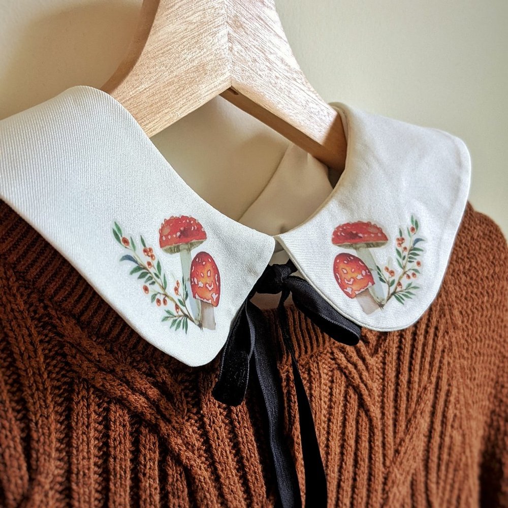 Magnus Mushroom Peter Pan Collar